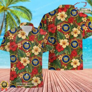 7 Space Operations Squadron (AFRC) Hawaiian Shirt 7 Space Operations Squadron (AFRC) Hawaiian Shirt