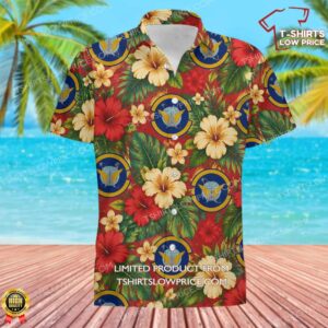 7 Space Operations Squadron (AFRC) Hawaiian Shirt
