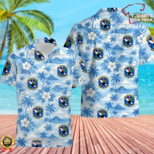 7 Munitions Squadron (ACC) Hawaiian Shirt 7 Munitions Squadron (ACC) Hawaiian Shirt