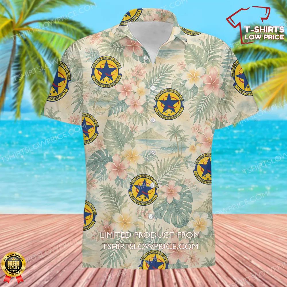 7 Manpower Requirements Flight AFMA Hawaiian Shirt 2 7 Manpower Requirements Flight AFMA Hawaiian Shirt 2
