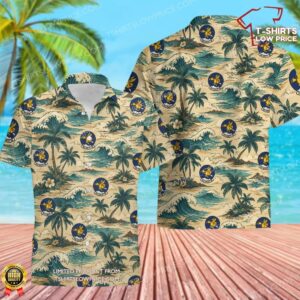 8 Airlift Squadron (AMC) Hawaiian Shirt 8 Airlift Squadron (AMC) Hawaiian Shirt