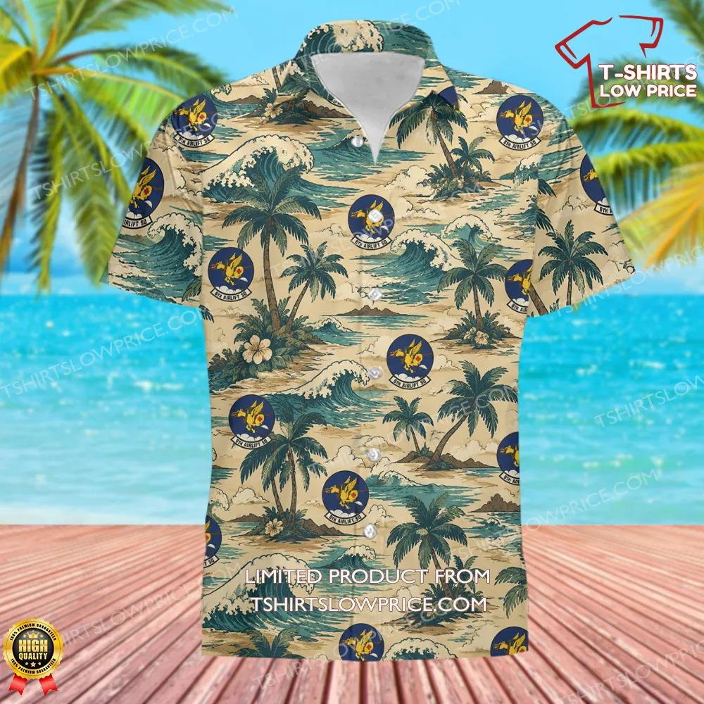 8 Airlift Squadron AMC Hawaiian Shirt 2 8 Airlift Squadron AMC Hawaiian Shirt 2