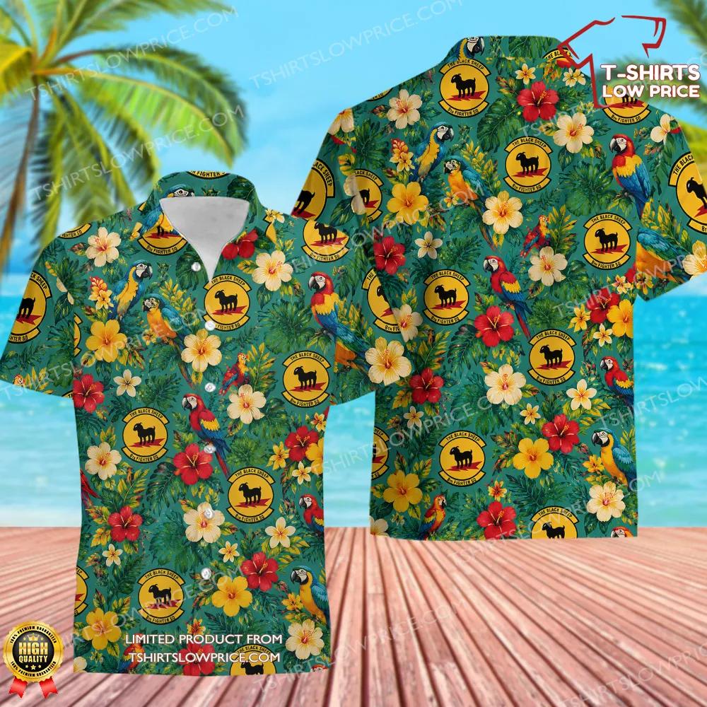 8 Fighter Squadron Hawaiian Shirt 8 Fighter Squadron Hawaiian Shirt 1