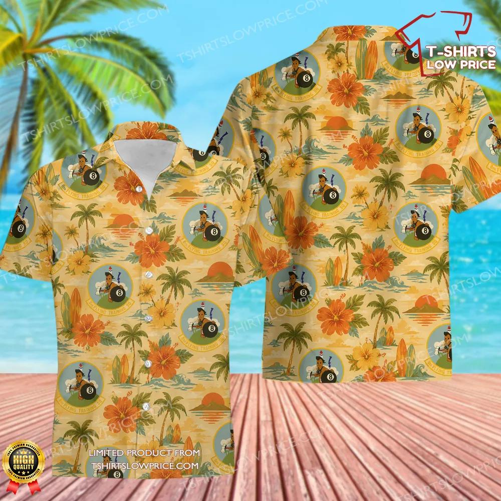 8 Flying Training Squadron (AETC) Hawaiian Shirt 8 Flying Training Squadron AETC Hawaiian Shirt 1