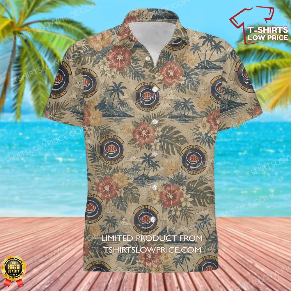 9 Air Refueling Squadron AMC Hawaiian Shirt 2 9 Air Refueling Squadron AMC Hawaiian Shirt 2