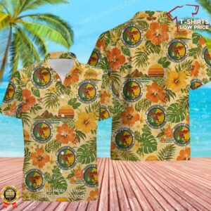 9 Comptroller Squadron (ACC) Hawaiian Shirt 9 Comptroller Squadron (ACC) Hawaiian Shirt