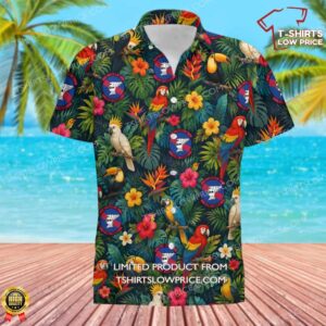 9 Fighter Squadron Hawaiian Shirt