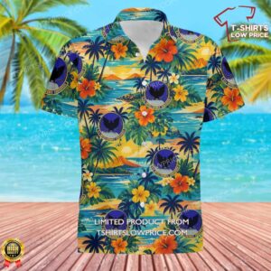 9 Intelligence Squadron (ACC) Hawaiian Shirt