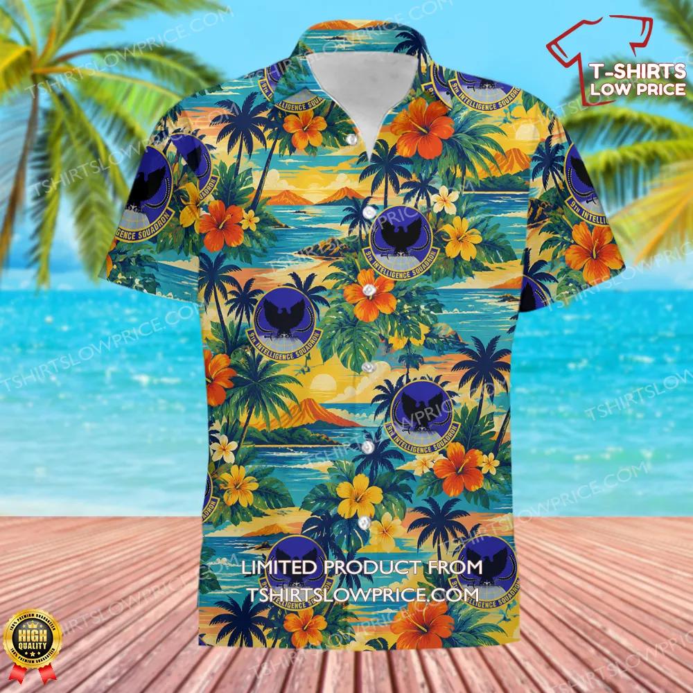 9 Intelligence Squadron ACC Hawaiian Shirt 2 9 Intelligence Squadron ACC Hawaiian Shirt 2