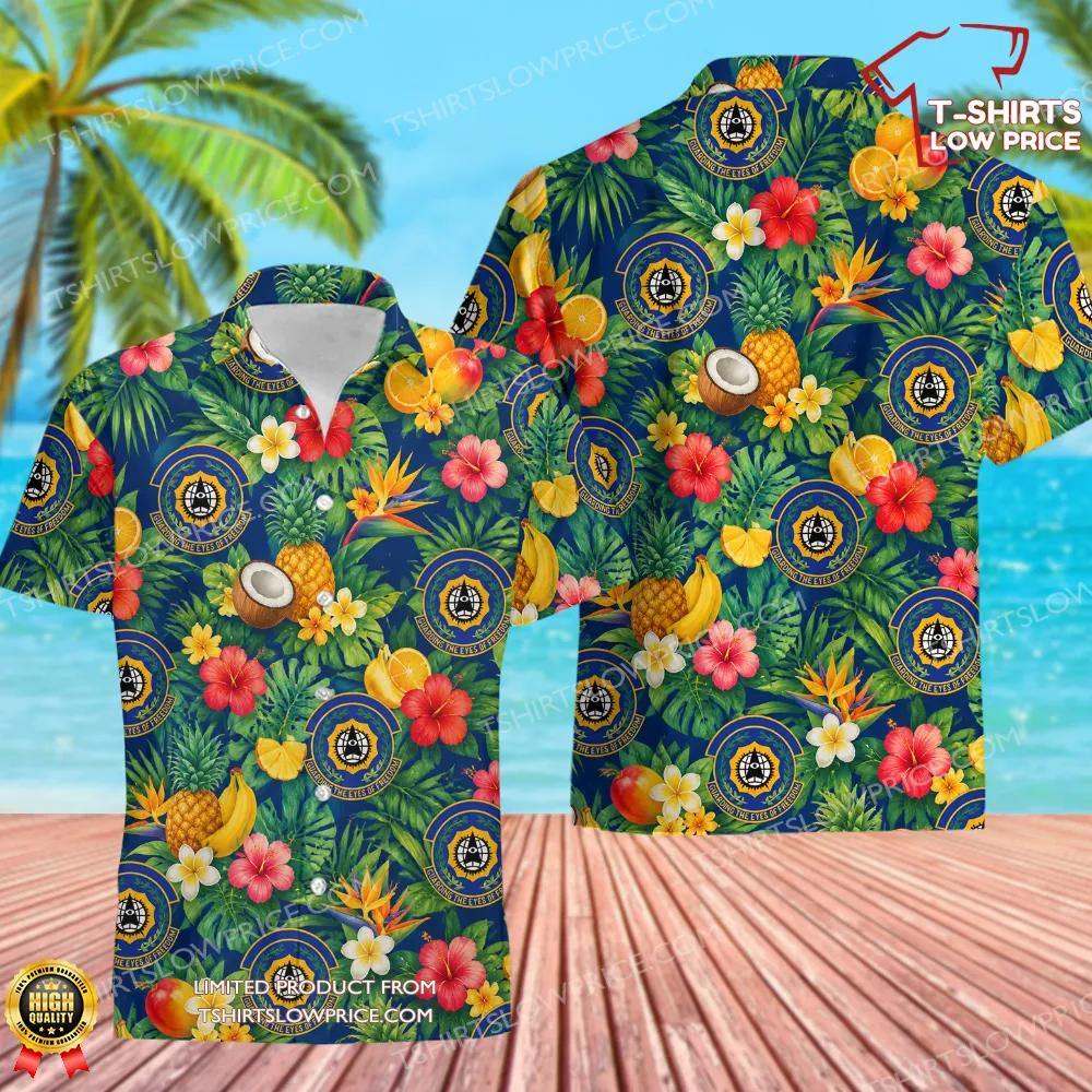 9 Security Forces Squadron (ACC) Hawaiian Shirt 9 Security Forces Squadron ACC Hawaiian Shirt 1