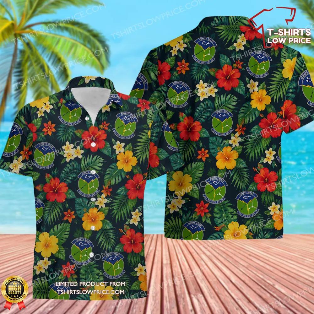 10 Air Support Operations Squadron (ACC) Hawaiian Shirt 10 Air Support Operations Squadron ACC Hawaiian Shirt 1