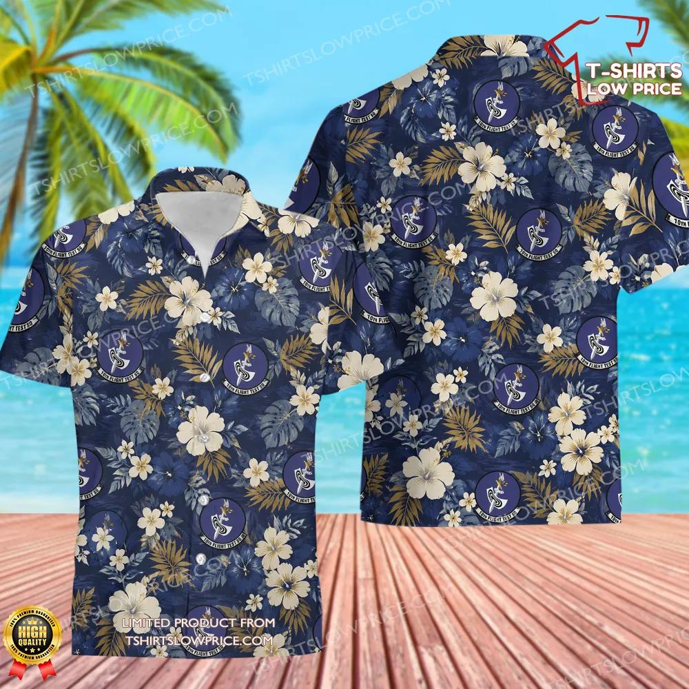 10 Flight Test Squadron (AFMC) Hawaiian Shirt 10 Flight Test Squadron AFMC Hawaiian Shirt 1