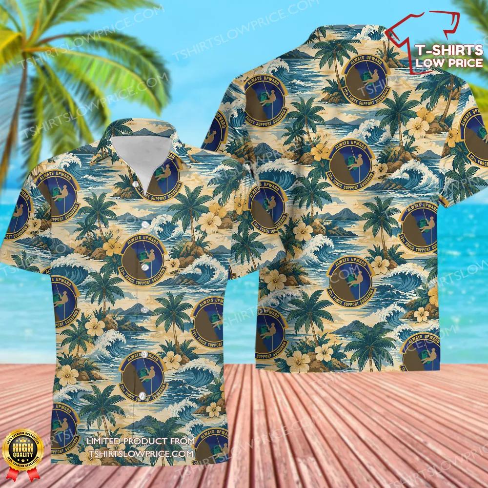 10 Force Support Squadron (USAFA) Hawaiian Shirt 10 Force Support Squadron USAFA Hawaiian Shirt 1