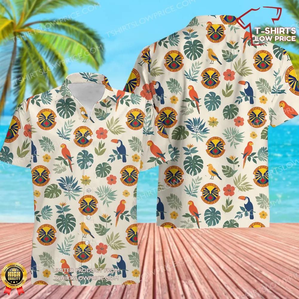 10 Medical Support Squadron (USAFA) Hawaiian Shirt 10 Medical Support Squadron USAFA Hawaiian Shirt 1