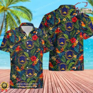 11 Comptroller Squadron (AFDW) Hawaiian Shirt 11 Comptroller Squadron (AFDW) Hawaiian Shirt