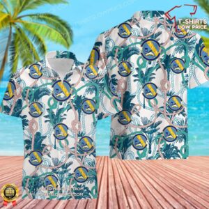 11 Contracting Squadron (USAF) Hawaiian Shirt 11 Contracting Squadron (USAF) Hawaiian Shirt