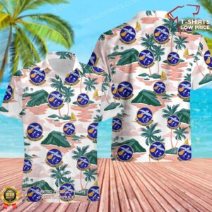 14 Airlift Squadron (AMC) Hawaiian Shirt