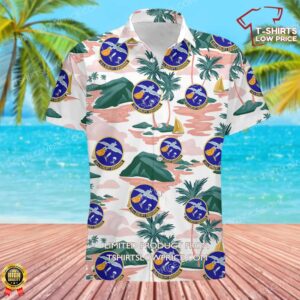 14 Airlift Squadron (AMC) Hawaiian Shirt