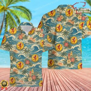 16 Airlift Squadron (AMC) Hawaiian Shirt 16 Airlift Squadron (AMC) Hawaiian Shirt
