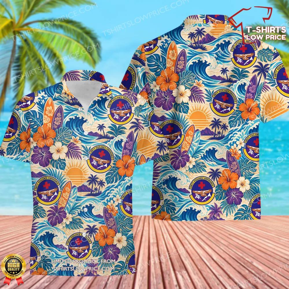 17 Operational Medical Readiness Squadron (AETC) Hawaiian Shirt 17 Operational Medical Readiness Squadron AETC Hawaiian Shirt 1
