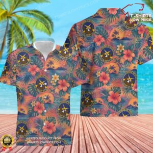 19 Air Support Operations Squadron (ACC) Hawaiian Shirt 19 Air Support Operations Squadron (ACC) Hawaiian Shirt