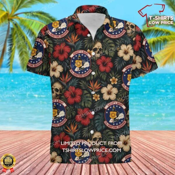 19 Munitions Squadron (AFMC) Hawaiian Shirt 19 Munitions Squadron (AFMC) Hawaiian Shirt