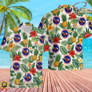 22 Fighter Squadron (USAFE) Hawaiian Shirt 22 Fighter Squadron (USAFE) Hawaiian Shirt