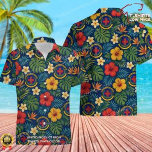 22 Healthcare Operations Squadron (AMC) Hawaiian Shirt 22 Healthcare Operations Squadron (AMC) Hawaiian Shirt