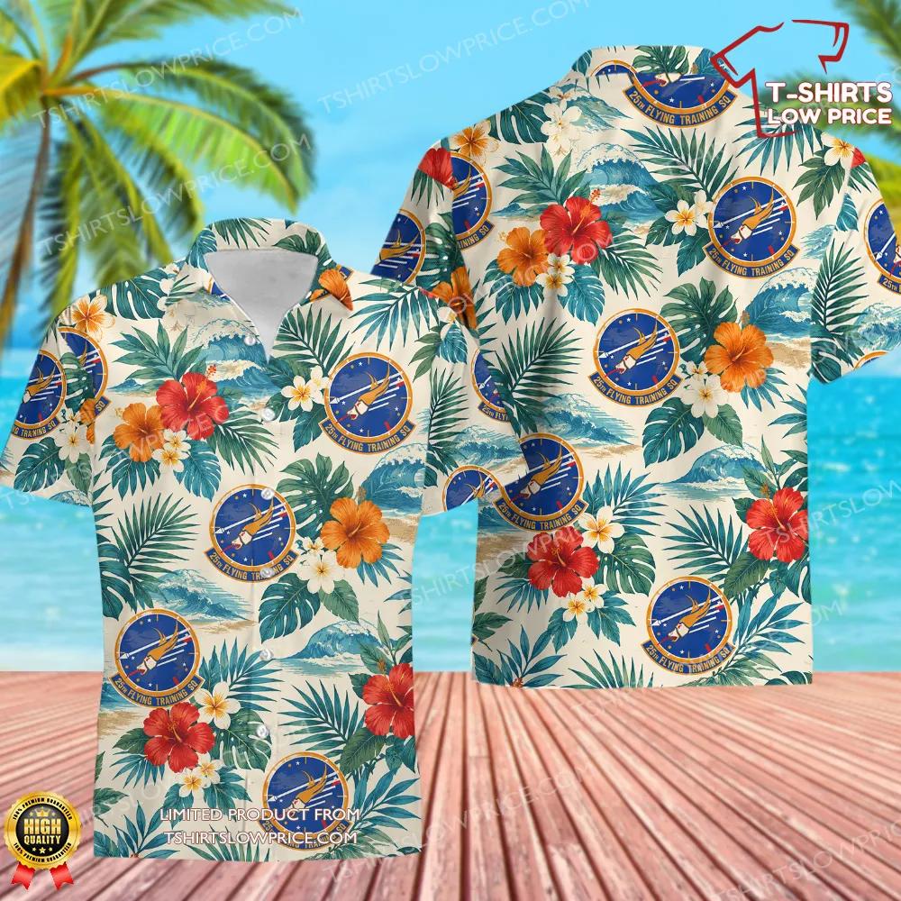 25 Flying Training Squadron (AETC) Hawaiian Shirt 25 Flying Training Squadron AETC Hawaiian Shirt 1