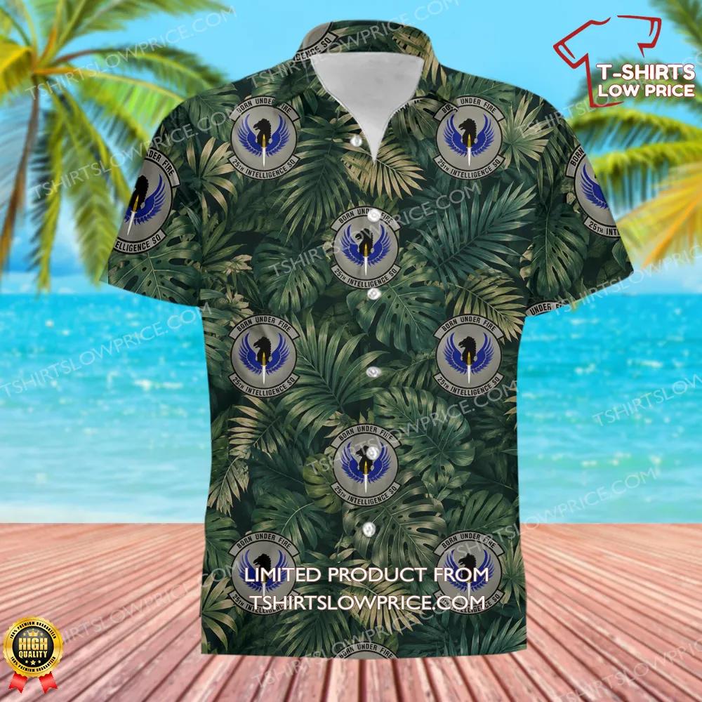 25 Intelligence Squadron AFISRA Hawaiian Shirt 2 25 Intelligence Squadron AFISRA Hawaiian Shirt 2