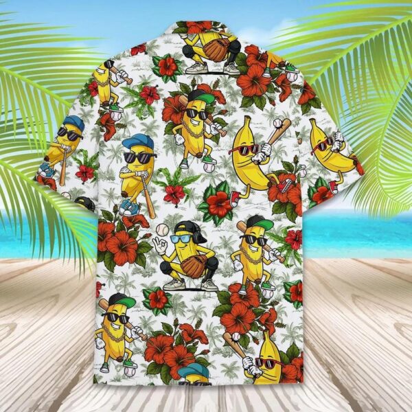 Banana Baseball Hawaiian Shirt