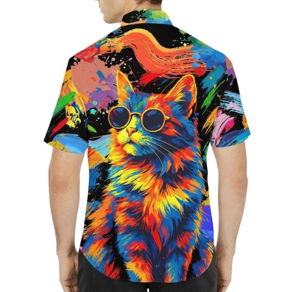 Colorful Cat Hawaiian Shirt