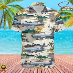Israeli Air Force KC-46 Gideon Hawaiian Shirt