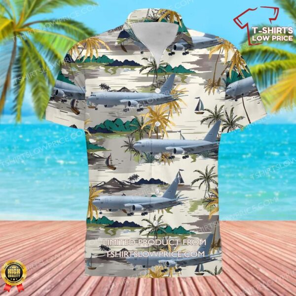 Israeli Air Force KC-46 Gideon Hawaiian Shirt Israeli Air Force KC-46 Gideon Hawaiian Shirt