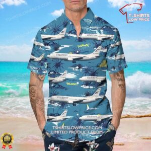 Boeing 737 430 City Airways Hawaiian Shirt 4