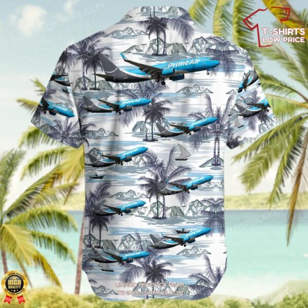 Boeing 737-86N(SF) Amazon Prime Air (ASL Airlines) Hawaiian Shirt Boeing 737-86N(SF) Amazon Prime Air (ASL Airlines) Hawaiian Shirt