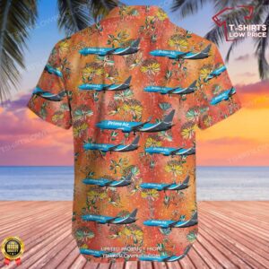 Boeing 737 8ASSF Amazon Prime Air ASL Airlines Hawaiian Shirt 3
