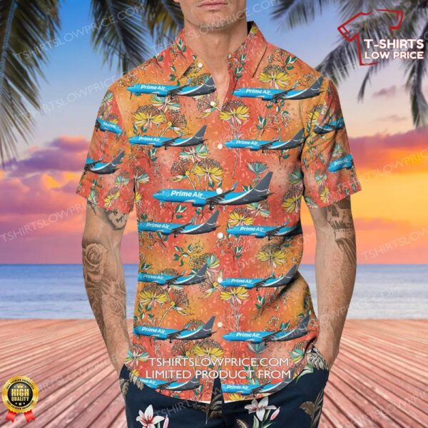 Boeing 737-8AS(SF) Amazon Prime Air (ASL Airlines) Hawaiian Shirt