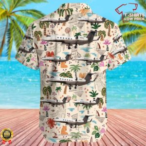 Gulfstream G450 Flexjet Hawaiian Shirt 3
