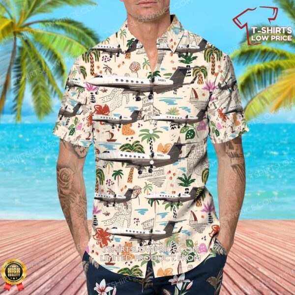 Gulfstream G450 Flexjet Hawaiian Shirt