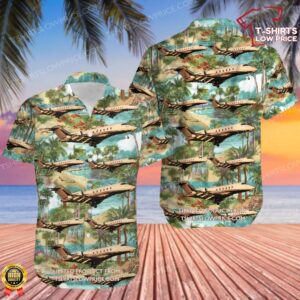 Bombardier BD-100-1A10 Challenger 350 Flexjet Hawaiian Shirt Bombardier BD-100-1A10 Challenger 350 Flexjet Hawaiian Shirt