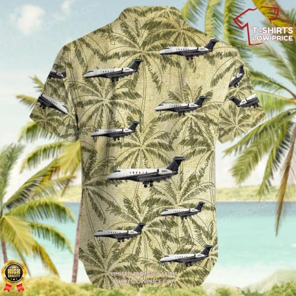 Bombardier BD-100-1A10 Challenger 300 Flexjet Hawaiian Shirt