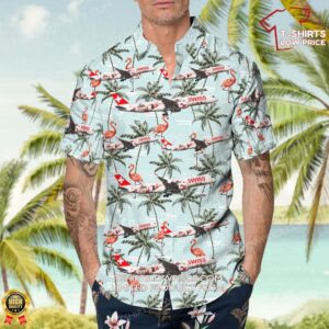 Airbus A350 941 Swiss Hawaiian Shirt 4