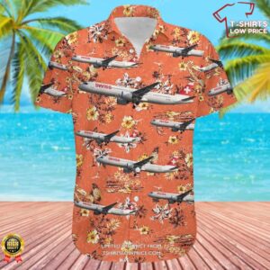 Airbus A321-271NX Swiss Hawaiian Shirt