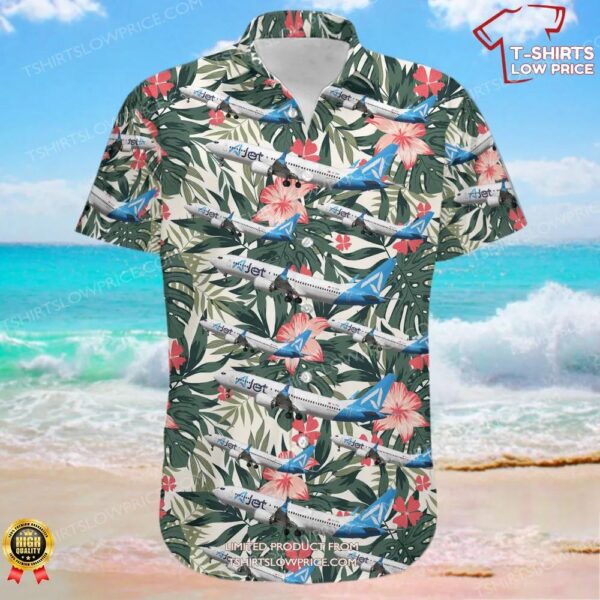Boeing 737-8 MAX AJet Hawaiian Shirt Boeing 737-8 MAX AJet Hawaiian Shirt