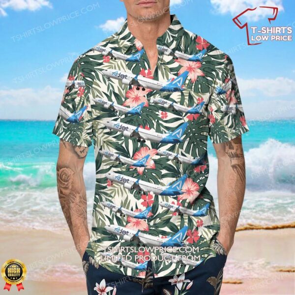 Boeing 737-8 MAX AJet Hawaiian Shirt Boeing 737-8 MAX AJet Hawaiian Shirt