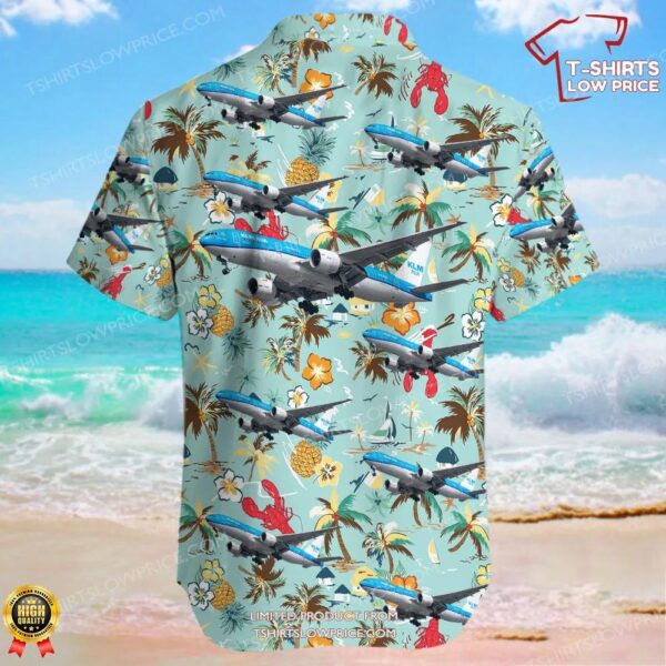 Boeing 777-206(ER) KLM Asia Hawaiian Shirt Boeing 777-206(ER) KLM Asia Hawaiian Shirt
