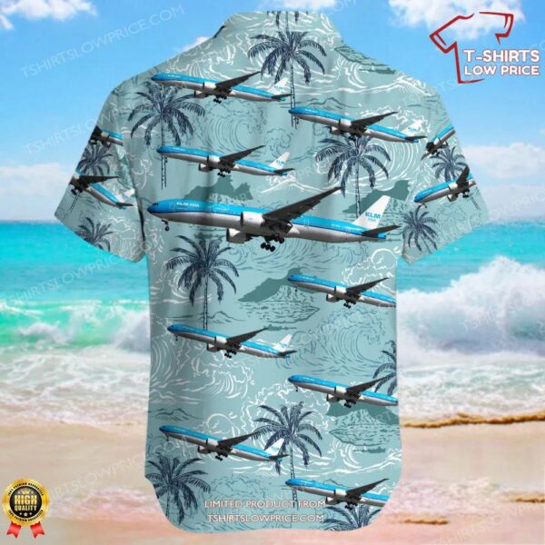 Boeing 777-306ER KLM Asia Hawaiian Shirt Boeing 777-306ER KLM Asia Hawaiian Shirt