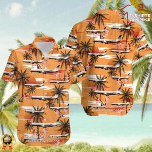 Boeing 767-35D(ER) Privilege Style Hawaiian Shirt Boeing 767-35D(ER) Privilege Style Hawaiian Shirt