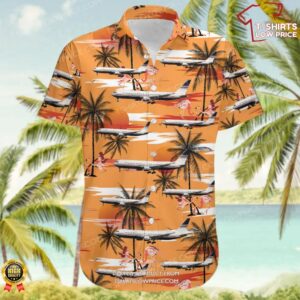 Boeing 767-35D(ER) Privilege Style Hawaiian Shirt
